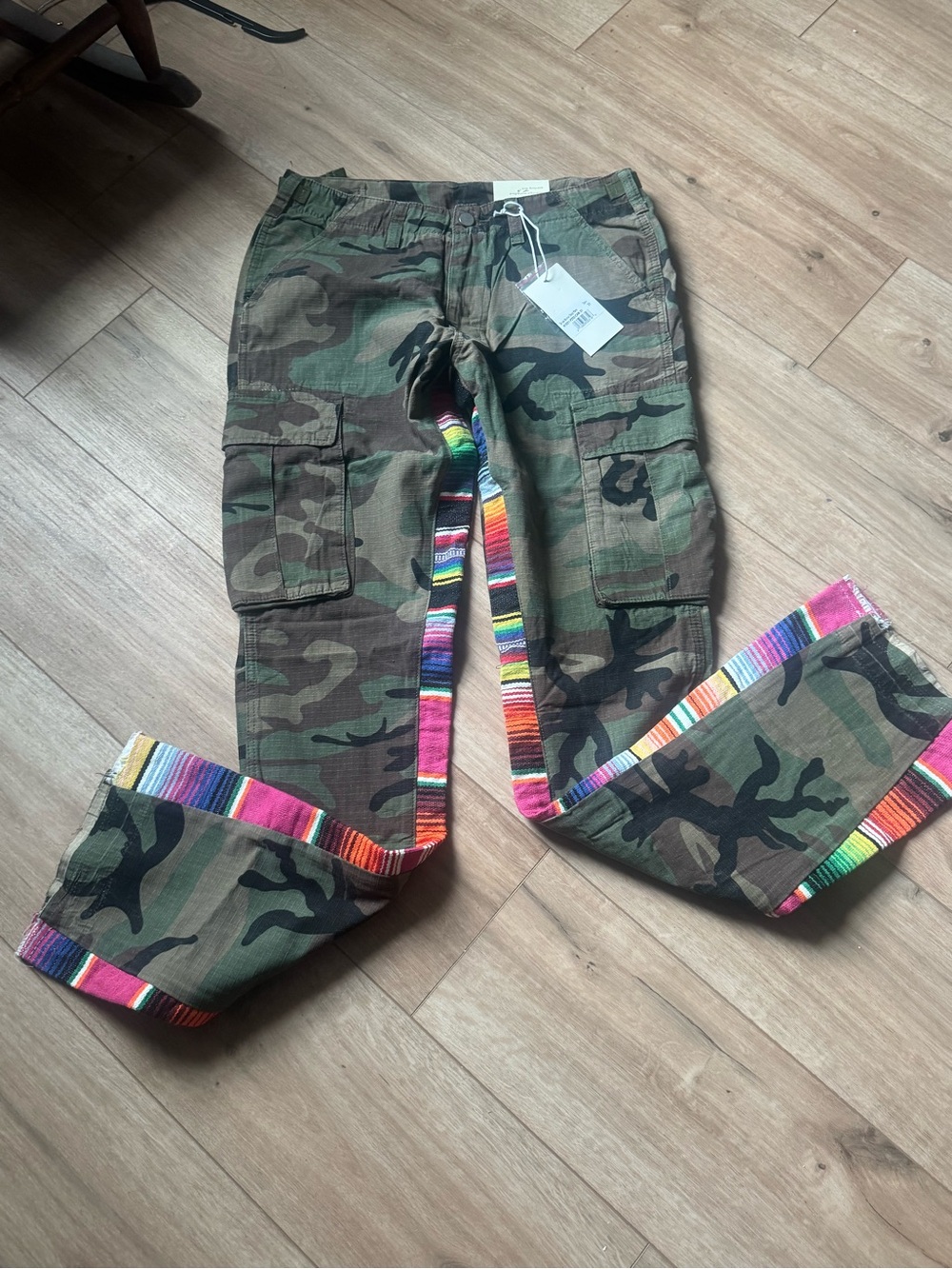 Men’s 31 mnml Camouflage Cargo bootcut Pants